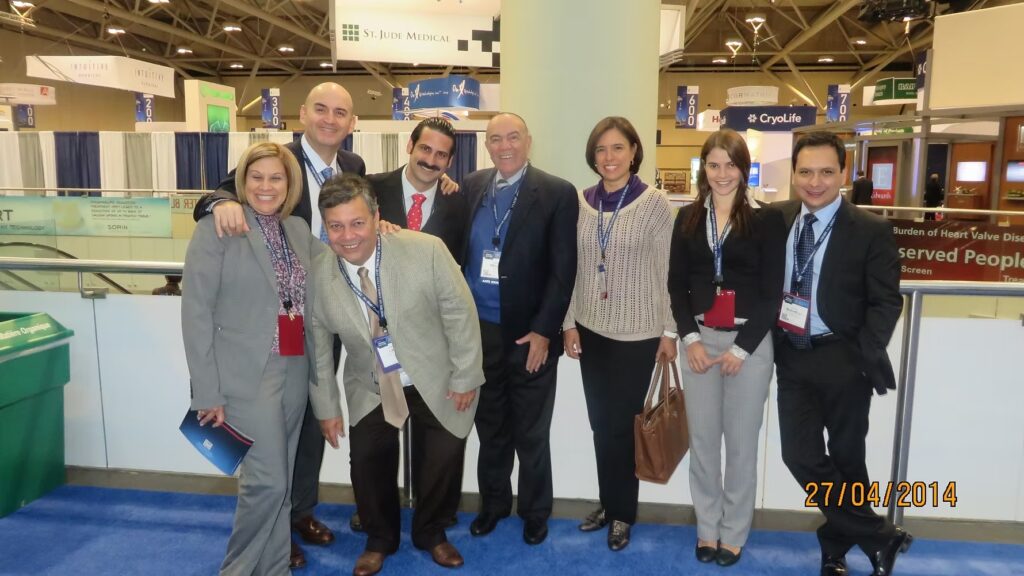 AATS Toronto 2014 | Con parte del equipo quirúrgico de Venezuela y Colombia